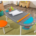Masa de scris si desenat cu doua scaunele  Chalkboard Art Table Kidkraft OnlyToys